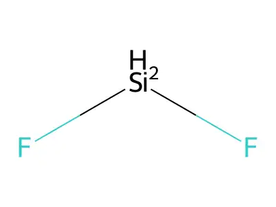 二氟硅烷 structure