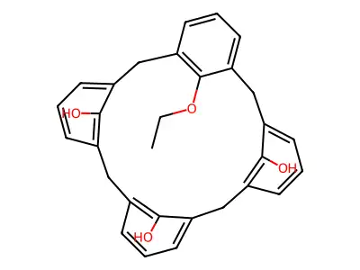 25-Ethoxycalix[4]arene structure