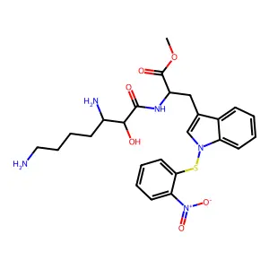 Sialyl-Le(a) oligosaccharide structure
