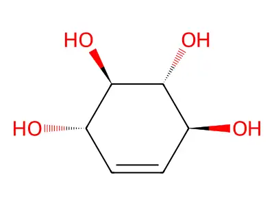 Cyclohex-5-ene-1,2,3,4-tetrol structure
