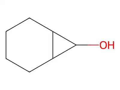 (1R,6S)-bicyclo[4.1.0]heptan-7-ol structure