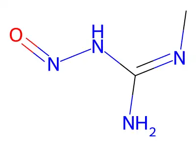 N-Methyl-N'-nitrosoguanidine structure