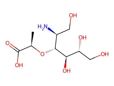 Muramicitol structure