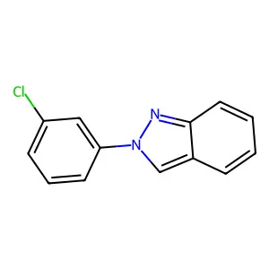 2-(3-chlorophenyl)-2H-indazole structure