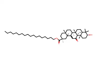 Stearyl glycyrrhetinate structure