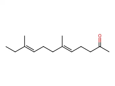 Ethyl geranyl acetone structure