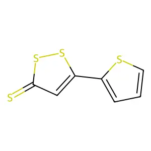 5-Thiophen-2-yldithiole-3-thione structure