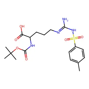 Boc-Arg(Tos)-OH structure