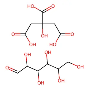 枸橼酸葡萄糖酸 structure