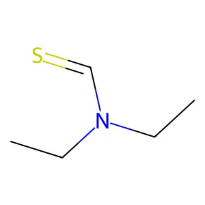 N,N-diethylthioformamide structure