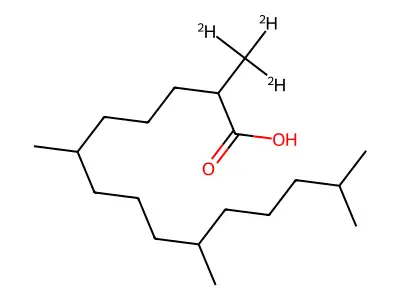 降植烷酸 structure