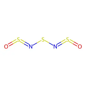 Sulfur diamide, N,N'-disulfinyl- structure