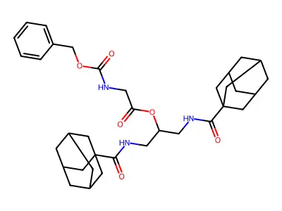 1,3-bis propan-2-yl2-phenylmethoxycarbonylaminoacetate structure