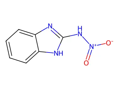 N-(1H-benzimidazol-2-yl)nitramide structure