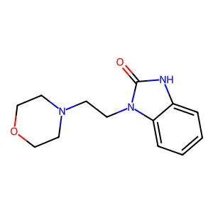 1-[2-(4-Morpholinyl)ethyl]-1,3-dihydro-2h-benzimidazol-2-one structure
