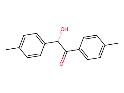 Ethanone, 2-hydroxy-1,2-bis(4-methylphenyl)-, (2S)- structure