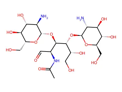 Glcn-glcn-glcnac (chito) structure