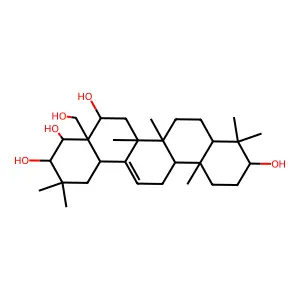 Barringtogenol C structure