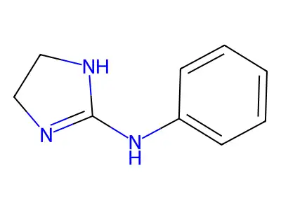 Imidazolidine, 2-(phenylimino)- structure