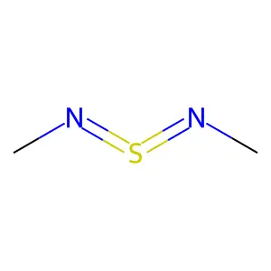 1,3-Dimethyl-1,3-diaza-2-thia(IV)propadiene structure