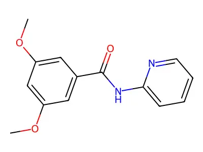 3,5-Dimethoxy-N-pyridin-2-yl-benzamide structure
