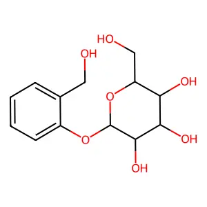 水杨苷 structure
