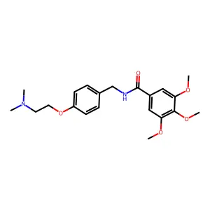 Trimethobenzamide structure