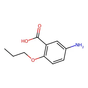 5-氨基-2-丙氧基苯甲酸 structure