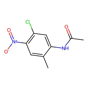 N-(5-Chloro-2-methyl-4-nitrophenyl)acetamide structure