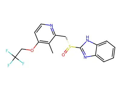 埃索美拉唑鎂 structure