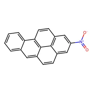 Benzo(a)pyrene, 2-nitro- structure