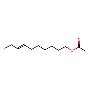 Dec-7-enyl acetate structure