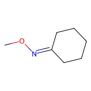 Cyclohexanone, o-methyloxime structure