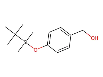 (4-((Tert-butyldimethylsilyl)oxy)phenyl)methanol structure