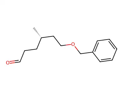 Hexanal, 4-methyl-6-(phenylmethoxy)- structure