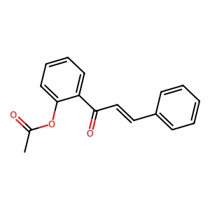 2-Cinnamoylphenyl acetate structure