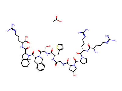 Icatibant acetate structure