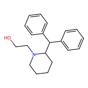苯托雷司 structure