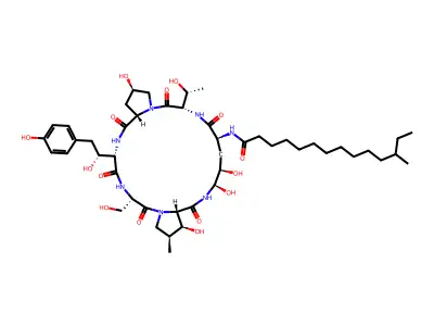 Deoxymulundocandin structure