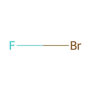 一氟化溴 structure