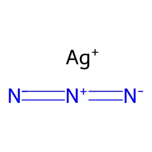 叠氮化银 structure