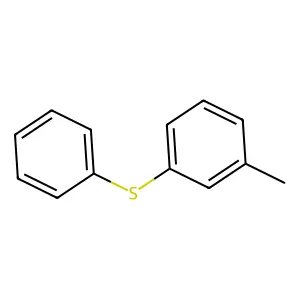 Benzene, 1-methyl-3-(phenylthio)- structure