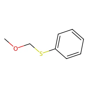 ((Methoxymethyl)thio)benzene structure