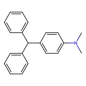 Aniline, N,N-dimethyl-4-(diphenylmethyl)- structure