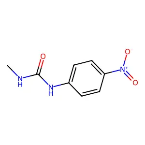1-Methyl-3-(4-nitrophenyl)urea structure