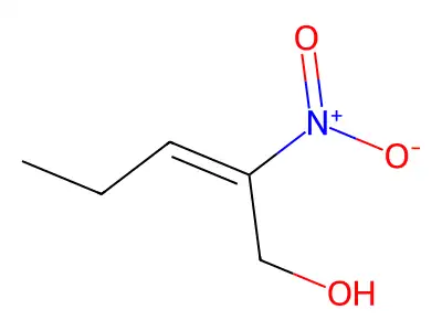 2-Nitropent-2-en-1-ol structure