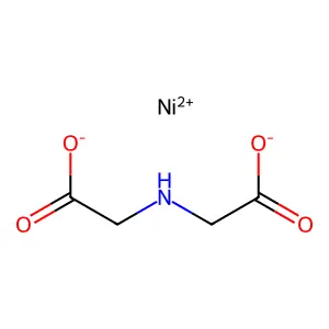 Nickel, (N-((carboxy-kappaO)methyl)glycinato(2-)-kappaN,kappaO)- structure
