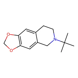 6-(tert-Butyl)-5,6,7,8-tetrahydro-[1,3]dioxolo[4,5-g]isoquinoline structure
