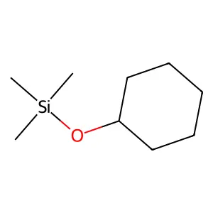 (Cyclohexyloxy)trimethylsilane structure