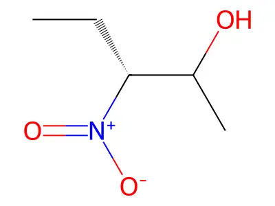 (2R,3R)-3-nitropentan-2-ol structure